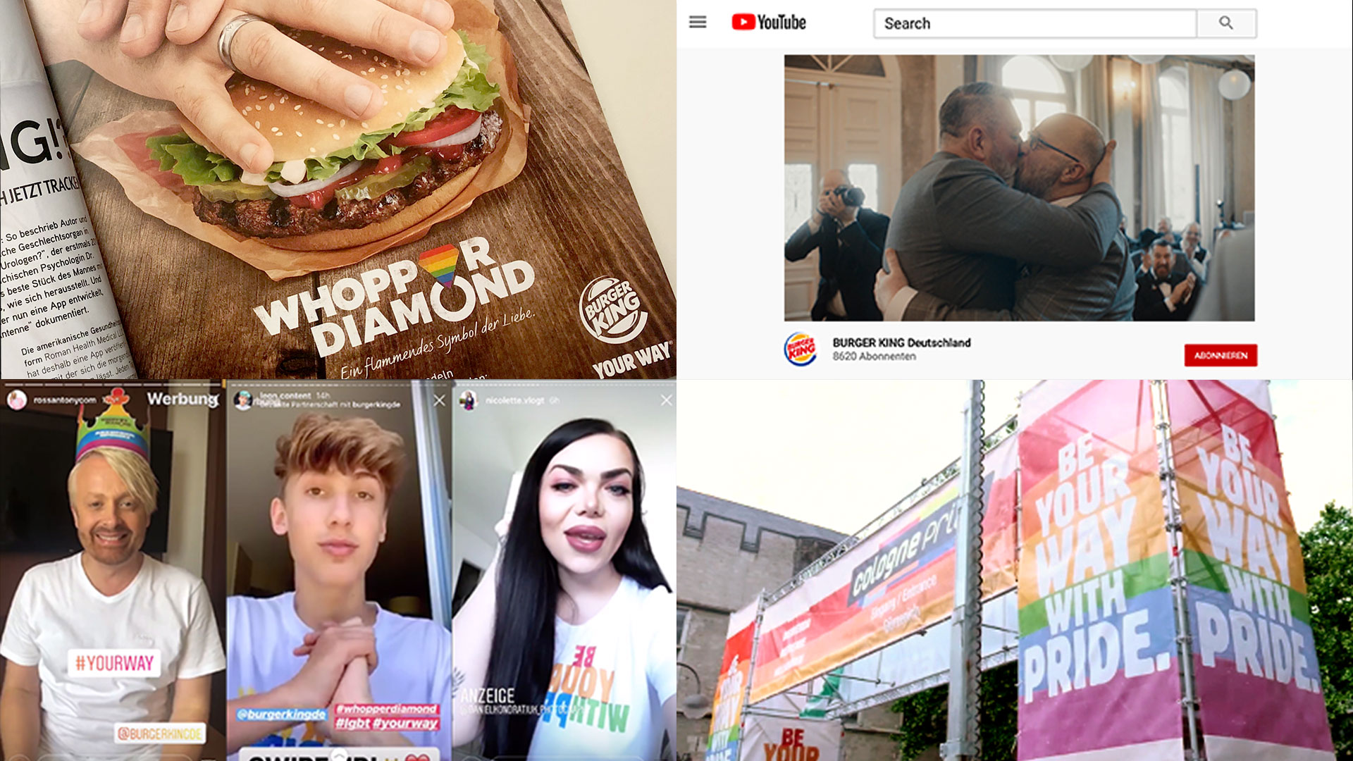 Whopper Diamond campaign