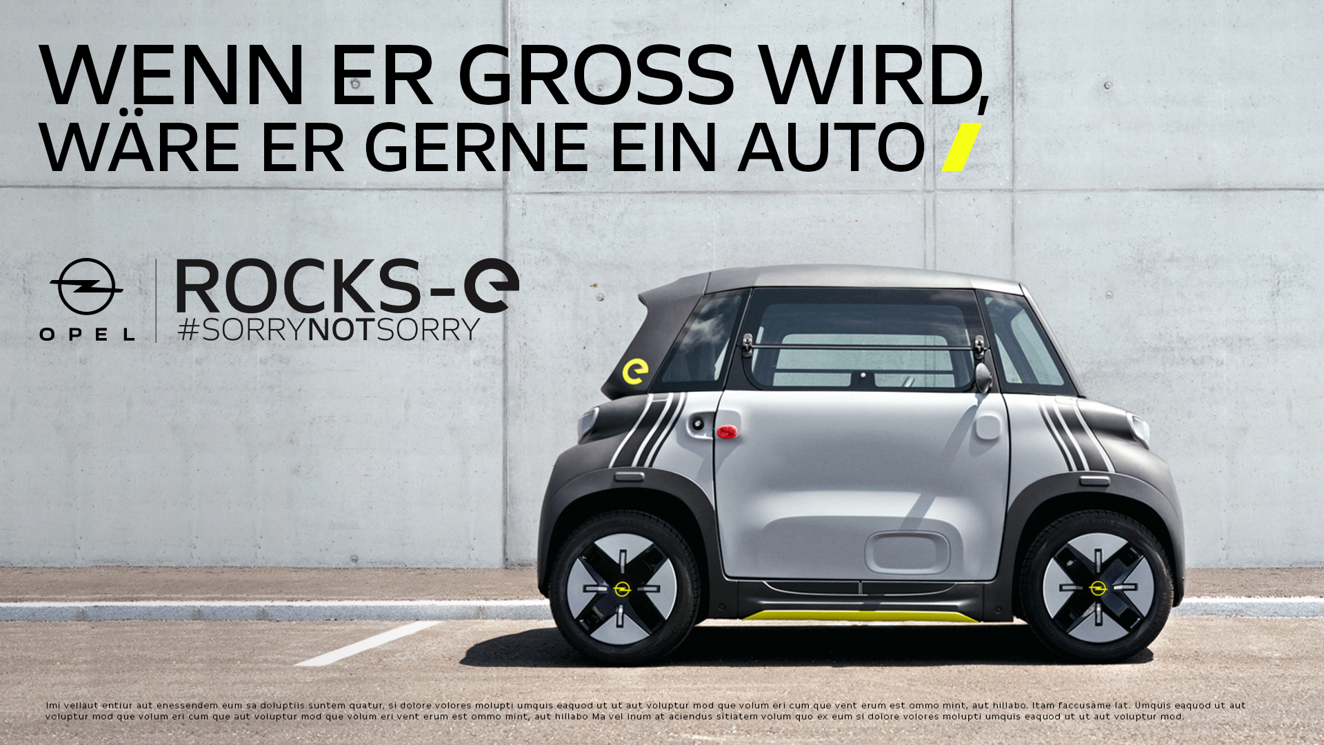 Wenn er gross wird, wäre er gerne ein Auto — Rocks-e